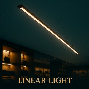 چراغ خطی توکار عرض 3 سانت NF9